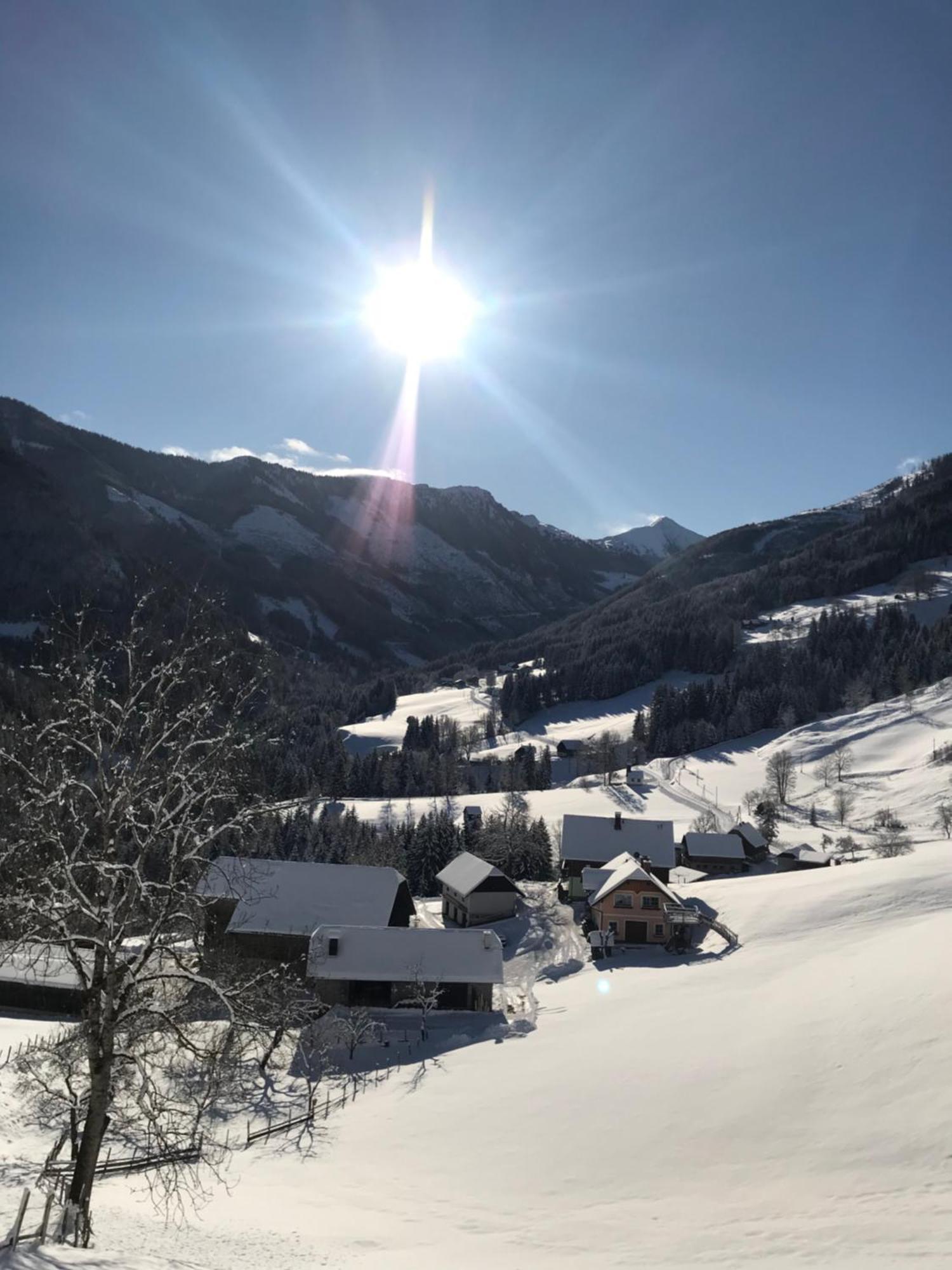 Vila Hintereggerhof Pruggern Exteriér fotografie